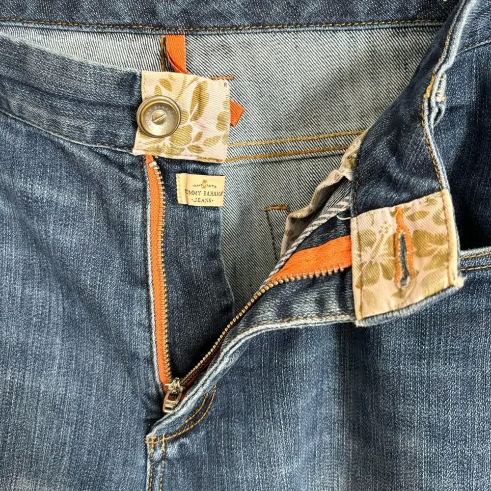 Tommy Bahama Antigua Cove Authentic Jeans - Medium Indigo Wash, Men’s Size 34x30 - Picture 3 of 9